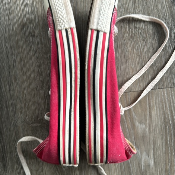 Raspberry Red Converse - Picture 3 of 4